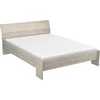 Image de Lit Double en bois "Pricy" - 140 x 200 cm - Beige
