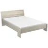 Image de Lit Double En Bois 'pricy' - 140 X 200 Cm - Beige