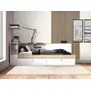 Image de LIFE Lit d'enfant 90 x 190/200 - Espace de rangement - Chêne et blanc