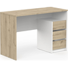 Image de CALICOSY - Bureau 3 tiroirs L117 cm - SIERRA