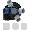 Image de Kit VMC simple flux autoréglable à détection d'humidité Agalina