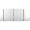 Image de Radiateur électrique connecté GALAPAGOS bas blanc 1000W - ATLANTIC - 502910