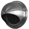 Image de prise d'air ou sortie d'air de façade - semi-sphérique - acier inox - 160 mm - unelvent 870263 en occasion ou reconditionné