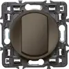 Image de Legrand   Poussoir Composable Pour Installation Électrique   Compatible Avec Plaques Céliane   250v 10a   Mécanisme Va-et-vient   Graphite