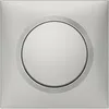 Image de Poussoir Dooxie 6a 250v Livré Avec Plaque Carrée Alu - Legrand