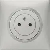 Image de Prise avec terre affleurante complet Dooxie, LEGRAND, aluminium
