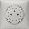 Image de Legrand - Prise 2 P+t Surface Alu Complet Dooxie