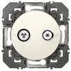 Image de Prise Tv-sat Étoile Blindée Legrand Dooxie Blanc