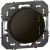 Image de Legrand   Interrupteur Va-et-vient À Voyant 10a   Noir   Compatible Plaques Dooxie   Pour Éclairage En Milieu Sombre