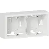 Image de Legrand   Cadre Saillie 2 Postes Dooxie Finition Blanc   Boîtier De Protection Pour Prise Électrique   Pour Espaces Confinés   Tension 230v