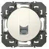 Image de Prise Blindée Rj45 Cat6 Ftp Blanc Composable Dooxie - Legrand