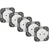 Image de Lot de 5 prises avec terre Dooxie, LEGRAND, blanc