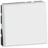 Image de Interrupteur Ou Va-et-vient 10ax 250v Mosaic Easy-led 2 Modules Blanc Antimicrobien (078711l)