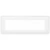 Image de Plaque De Finition Horizontale Mosaic Pour 8 Modules Blanc Legrand Leg078818l