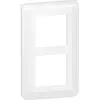 Image de Plaque double vertical Mosaic, LEGRAND blanc