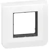 Image de Support à vis et plaque simple Mosaic, LEGRAND, blanche