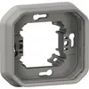 Image de Support Encastre 1 Poste Gris