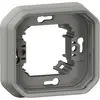 Image de Support Encastre 2p H/v Gris