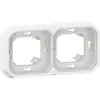Image de Support Encastre 1 Poste Blanc