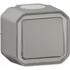 Image de Poussoir étanche prêt à poser, LEGRAND Plexo, gris