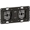 Image de Prise 2x2P+T 16A 250V Céliane précâblée connexion à bornes automatiques - LEGRAND - CM0112