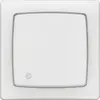 Image de Interrupteur va-et-vient saillie à voyant, lumineux complet, LEGRAND Asl, blanc