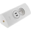 Image de Otio - Multiprise D'Angle 2p 16a + 2 Usb À Câbler - Blanc