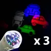 Image de Sampa - Lot 3 Ampoules Led E27 Projecteur Motifs Cars Eclairage Enfants