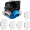 Image de Kit Autocosy iH VMC auto intelligente 6 sanitaires (5 bouches line) - ATLANTIC - 412289