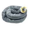 Image de Atlantic   Conduit Souple Alu  125 Isolé 25mm 423028   Longueur 6m   Isolation Laine De Verre   Habillage Pvc Pour Performance Thermique
