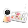 Image de VTech - BM5254 - Babyphone Vidéo Color Night Light - Écran 5" - Veilleuse et Berceuses - Version FR Blanc en occasion ou reconditionné