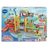 Image de Garage MécaNimo Tut Tut Bolides Maxi VTech avec stations réparation, lavage et carburant, 7 zones magiques, personnages Théo & Fan d'Auto, véhicule électronique Multicolore - Neuf