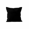 Image de Housse De Coussin 60x60 Cm Alix Noir, Par Soleil D'Ocre