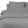 Image de Soleil D Ocre - Taie D'Oreiller En Coton Percale 65x65 Cm Camille Gris, Par Songe De Camille