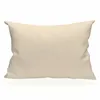 Image de Taietaie D'Oreiller Rectangle Us 50x75 Cm En Coton Uni 57 Fils Soleil D'Ocre Écru