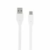 Image de Câble Usb-c /usb-a Plat 1 M - Blanc