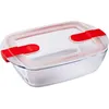 Image de Plat Pyrex Cook & Heat 23x15cm Verre Borosilicate R ©sistant Aux Chocs Thermiques - Pyrex