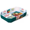 Image de Saladier Pyrex bleu (33 x 22 cm)