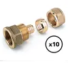 Image de Raccord Per Droit À Compression - F 1/2' - Diamètre 20 Mm Comap