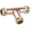 Image de Banyo - Raccord Cuivre En T À Sertir - Femelle - Diamètre 54 Mm - Aalberts Integrated Piping Systems
