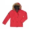 Image de Peak Mountain GALAVA/YL Doudoune Fille, Rouge, FR : XS (Taille Fabricant : 10) en occasion ou reconditionné