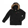 Image de Peak Mountain GALAVA/YL Doudoune Fille, Noir, FR : M (Taille Fabricant : 14) en occasion ou reconditionné