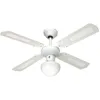 Image de Farelek - Ventilateur De Plafond Bali Blanc 50w Ø107cm