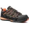 Image de Coverguard - Chaussures De Sécurité Helvite S1p Taille 45 Noir/orange Cuir Velours