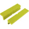 Image de Var Nylon Lot de 2 Mâchoires Pour Etau Jaune 125 mm Jaune 125 mm