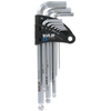 Image de Clés Allen Var Cl-17800 Acier Trempé Design Double Extrémité
