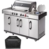 Image de Enders By Favex   Barbecue Gaz Kansas Ii Pro 4 Sik   4 Brûleurs + Brûleur Infrarouge   Turbo Zone    Switch Grid    Brûleur Latéral   Housse Incluse