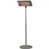 Image de Parasol chauffant électrique Verone - Acier - Gris - 2000W