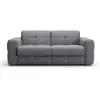 Image de CALICOSY - Canapé 3 places convertible avec ouverture express en tissu L207 cm - CAMERON
