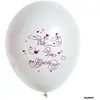 Image de Sachet 10 ballons Vive Les Mariés, Blanc